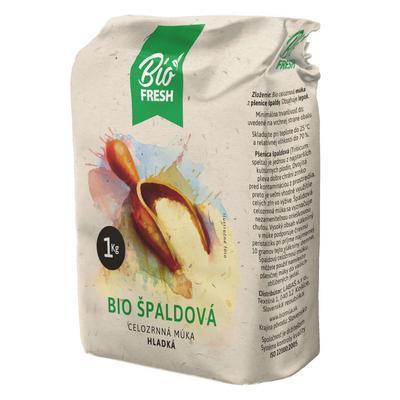 MÚKA BIO ŠPALDOVÁ CELOZRNNÁ HLADKÁ 1kg FRESH
