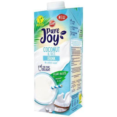 NÁPOJ KOKOSOVO-RYŽOVÝ 1l PURE JOY ZOTT VEGAN