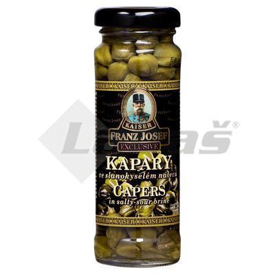 KAPARY V SLANOM NÁLEVE 100g / PP 60g SKLO FRANZ JOSEF