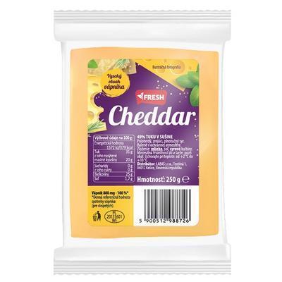 SYR CHEDDAR 250g BLOK FRESH