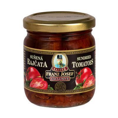 PARADAJKY SUŠENÉ V OLEJI 210ml / PP 110g SKLO FRANZ JOSEF